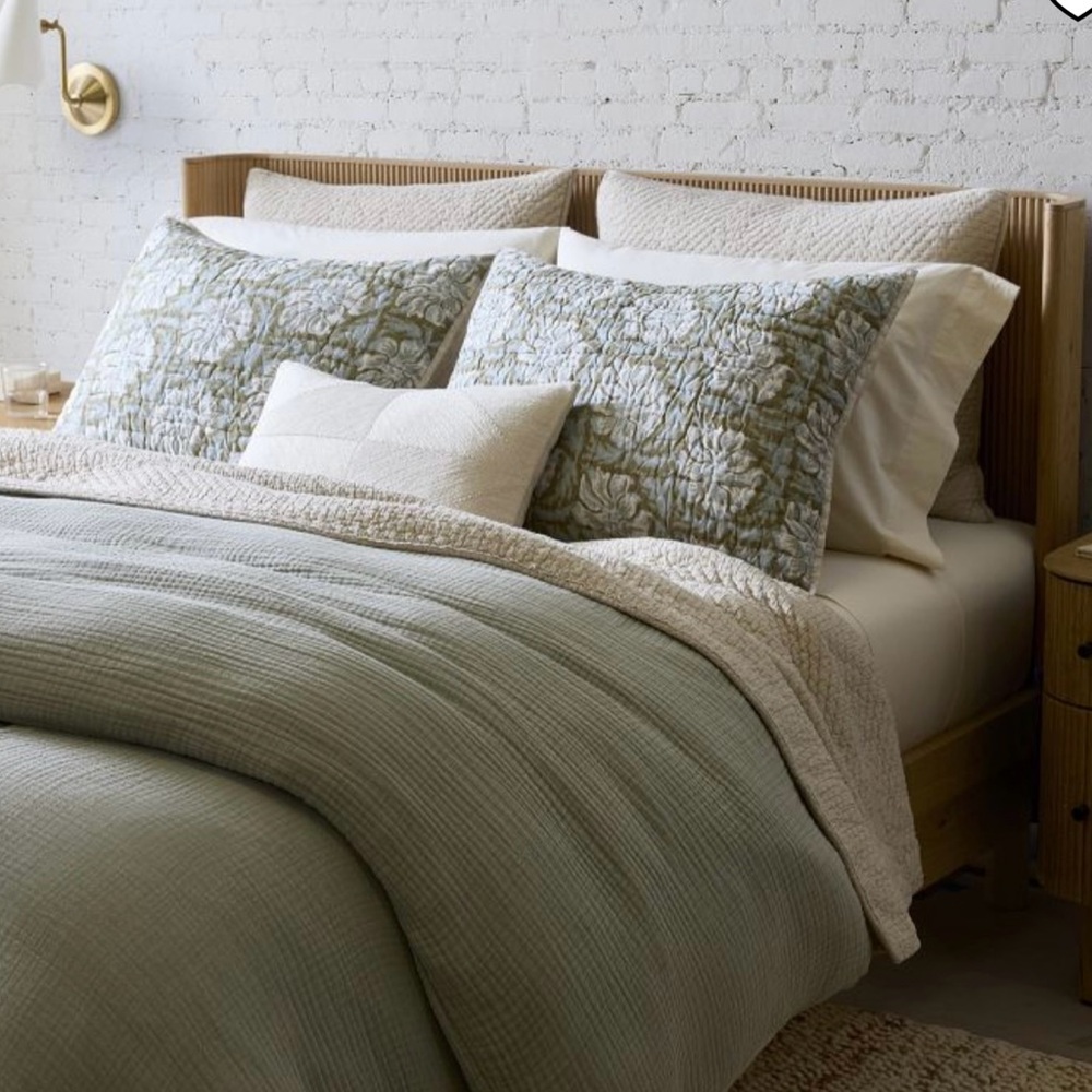 West Elm Dreamy Gauze Cotton Duvet Cover